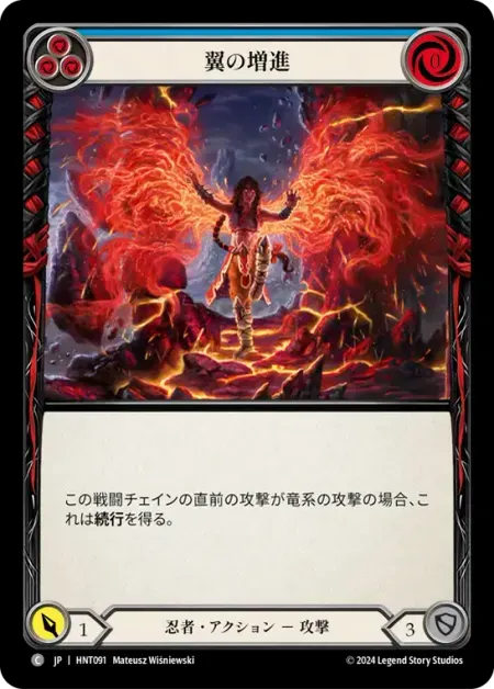 翼の増進