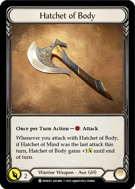 Hatchet of Body