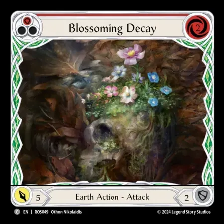 Blossoming Decay