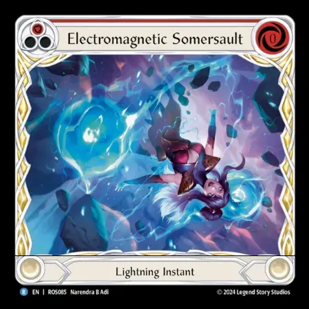 Electromagnetic Somersault