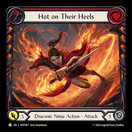 Hot on Their Heels