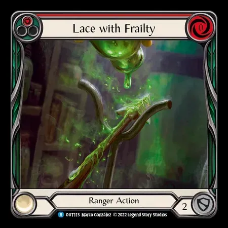 Lace with Frailty