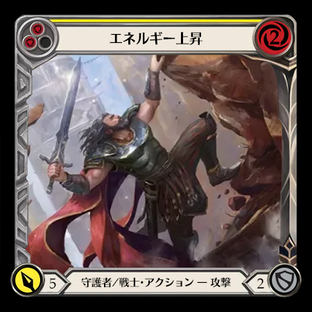 エネルギー上昇