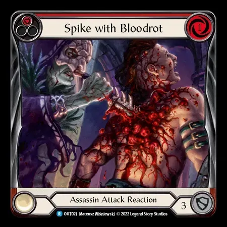 Spike with Bloodrot