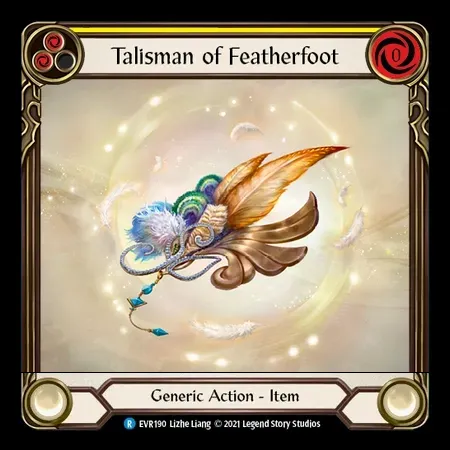 フェザーフットの魔除け