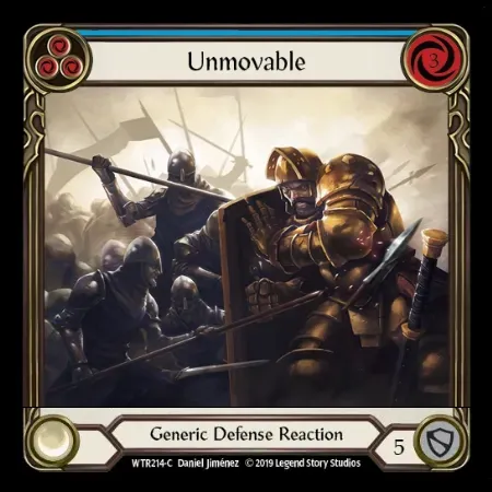 Unmovable