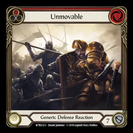 Unmovable